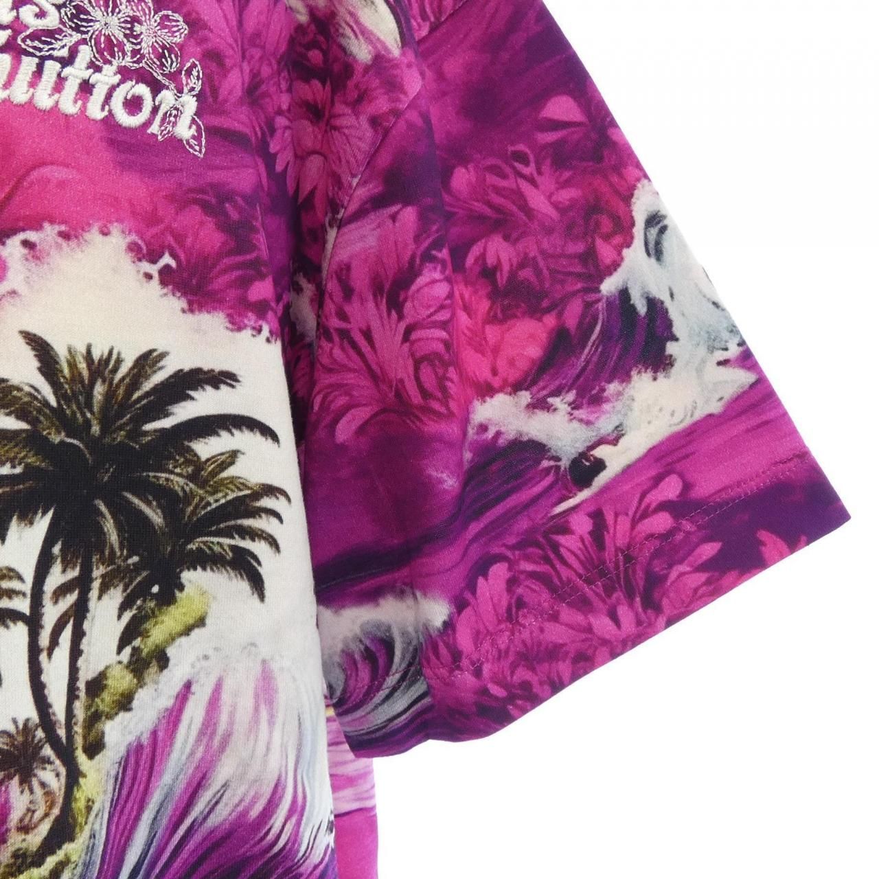 ルイヴィトン LOUIS VUITTON プリントショートスリーブコットンTシャツ