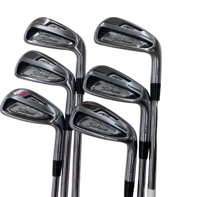 【お得，人気セール】 【中古】 タイトリスト Titleist AP2 714 6S アイアンセット IR Dynamic Gold (フレックスS) メンズ 男性用 右利き 右用 Cランク ゴルフクラブ 単体アイアン