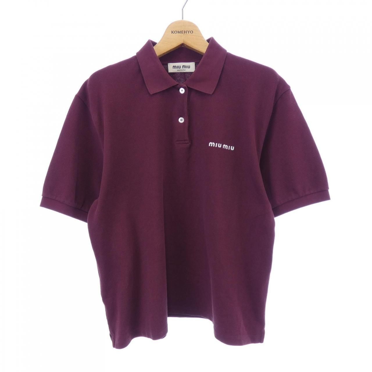 ミュウミュウ MIU MIU コットンピケ MIU MIU ロゴ MJN535 SOOO 14RW