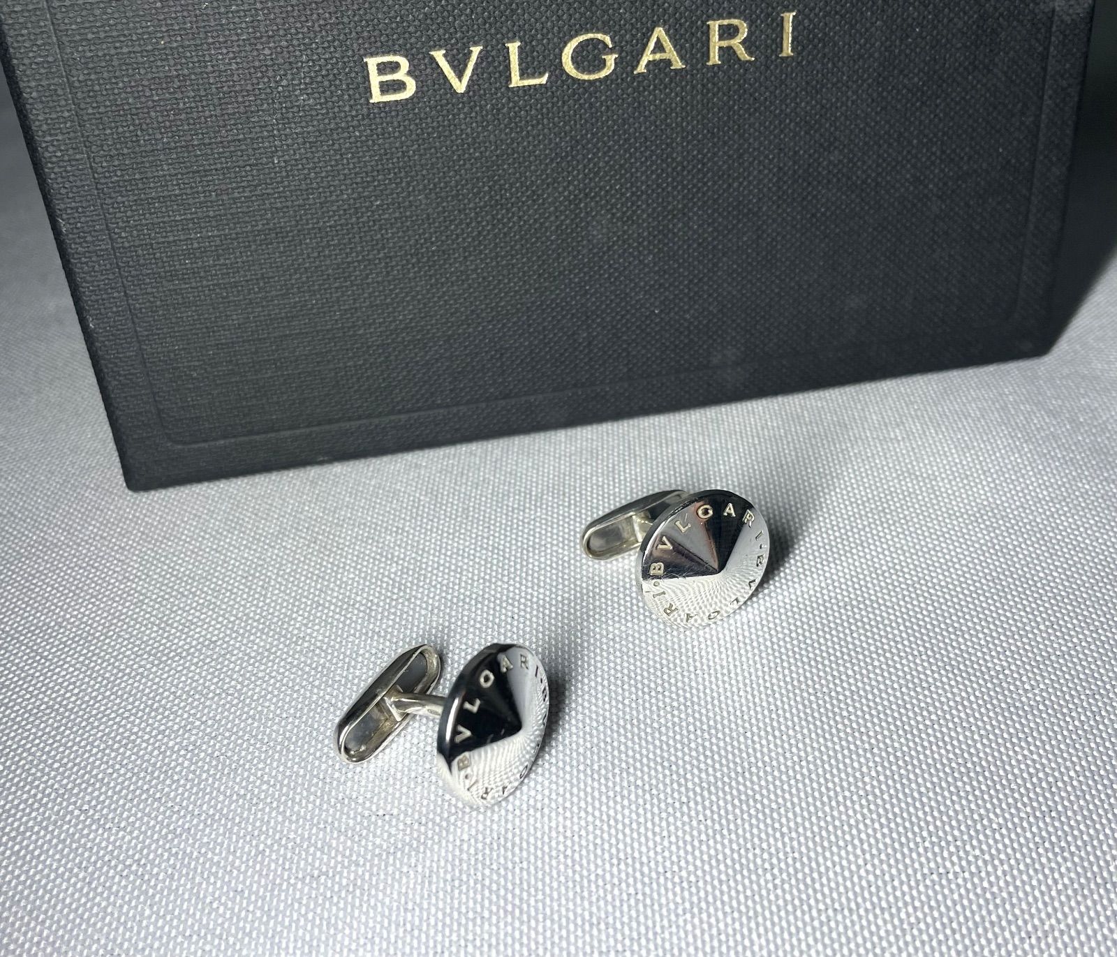 BVLGARI ブルガリ B-ZERO ロゴグラム スターリングシルバー オーバル