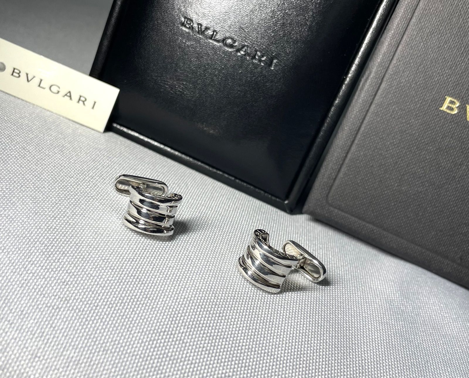 美品 BVLGARI ブルガリ B-ZERO1 ビーゼロワン ブランドロゴ文字