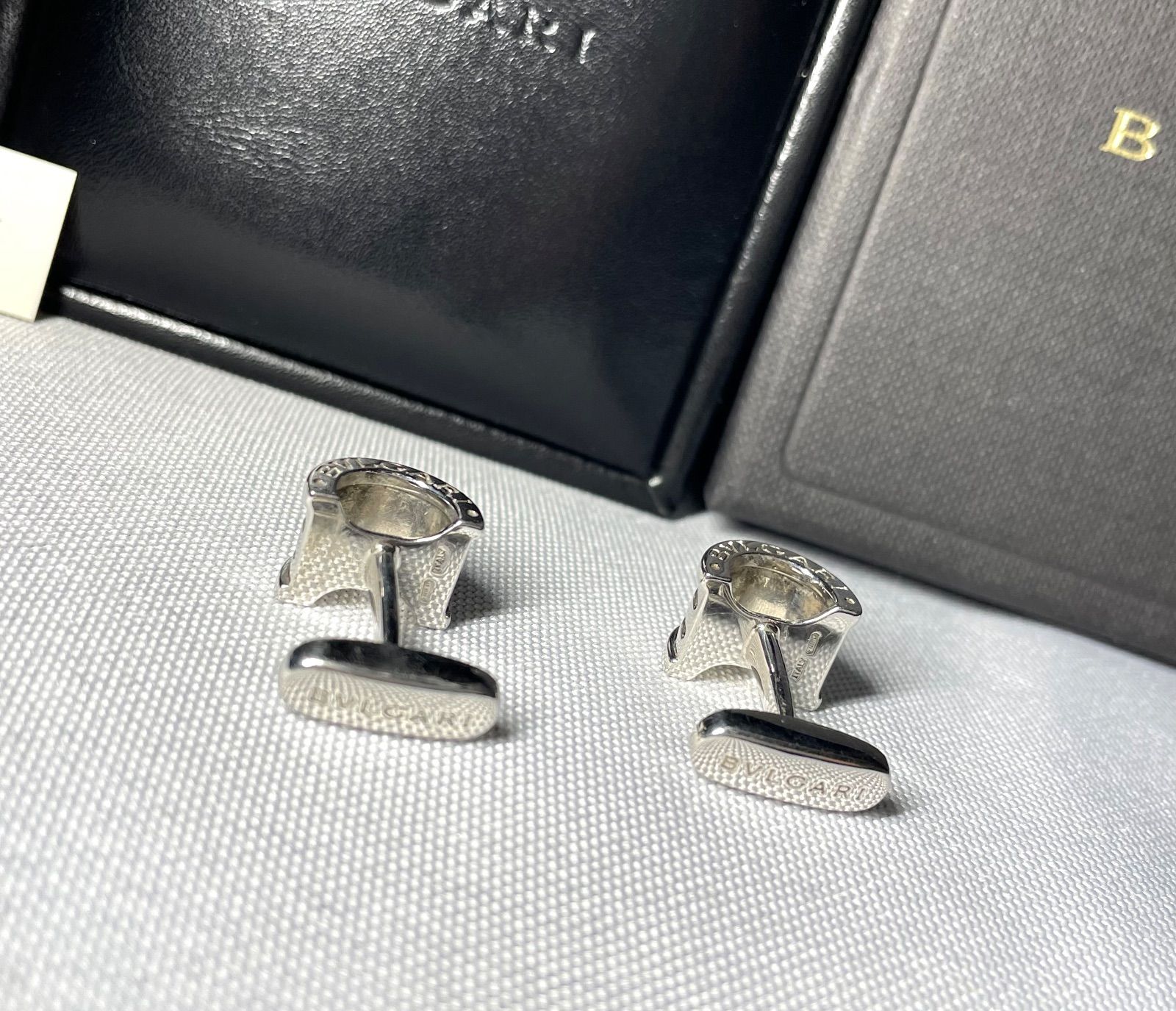 美品 BVLGARI ブルガリ B-ZERO1 ビーゼロワン ブランドロゴ文字