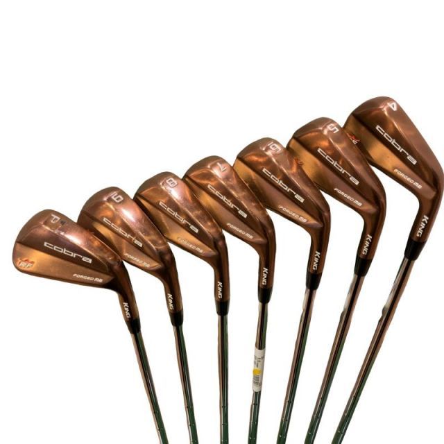 中古】 コブラ KING RF FORGED MB COPPER 7S アイアンセット IR