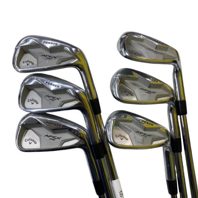 中古】 キャロウェイ APEX PRO(2019) 6S アイアンセット IR リシャフト