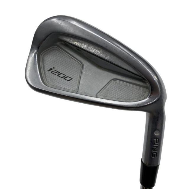 【良品】豪華8本 ピン i200 緑ドット メンズアイアンセット スチール X 良品】豪華8本 ピン i200 緑ドット メンズアイアンセット スチール X