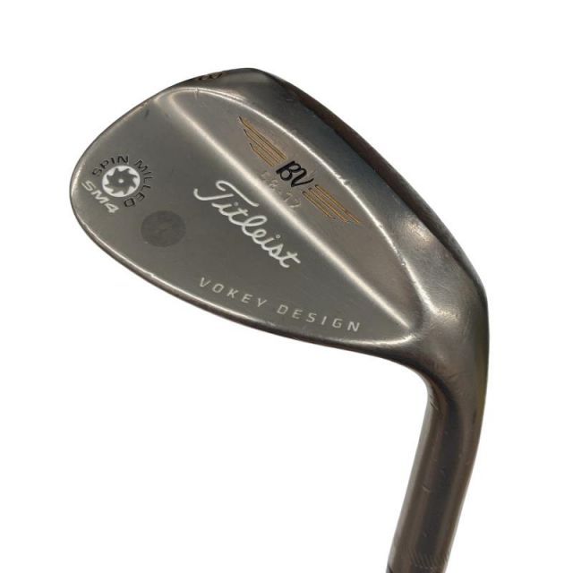 中古】 タイトリスト VOKEY SPIN MILLED SM4 ブラックニッケル 58°/12
