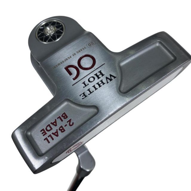 中古】 オデッセイ WHITE HOT OG 2-BALL BLADE 34インチ パター PT