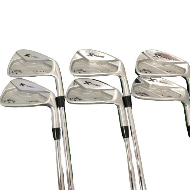 キャロウェイXフォージドSTAR 6本セット中古！リシャフト無し純正品！ キャロウェイXフォージドSTAR 6本セット中古！リシャフト無し純正品