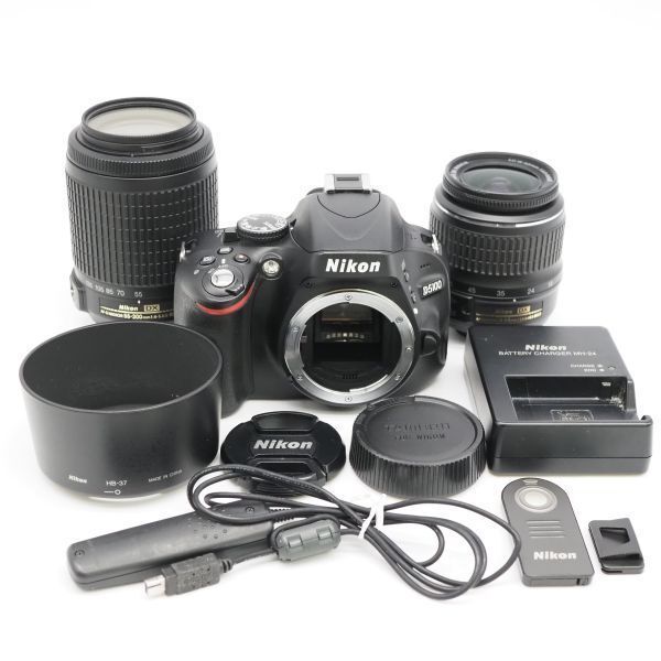 Nikon D5100 ダブルズームキット - メルカリ