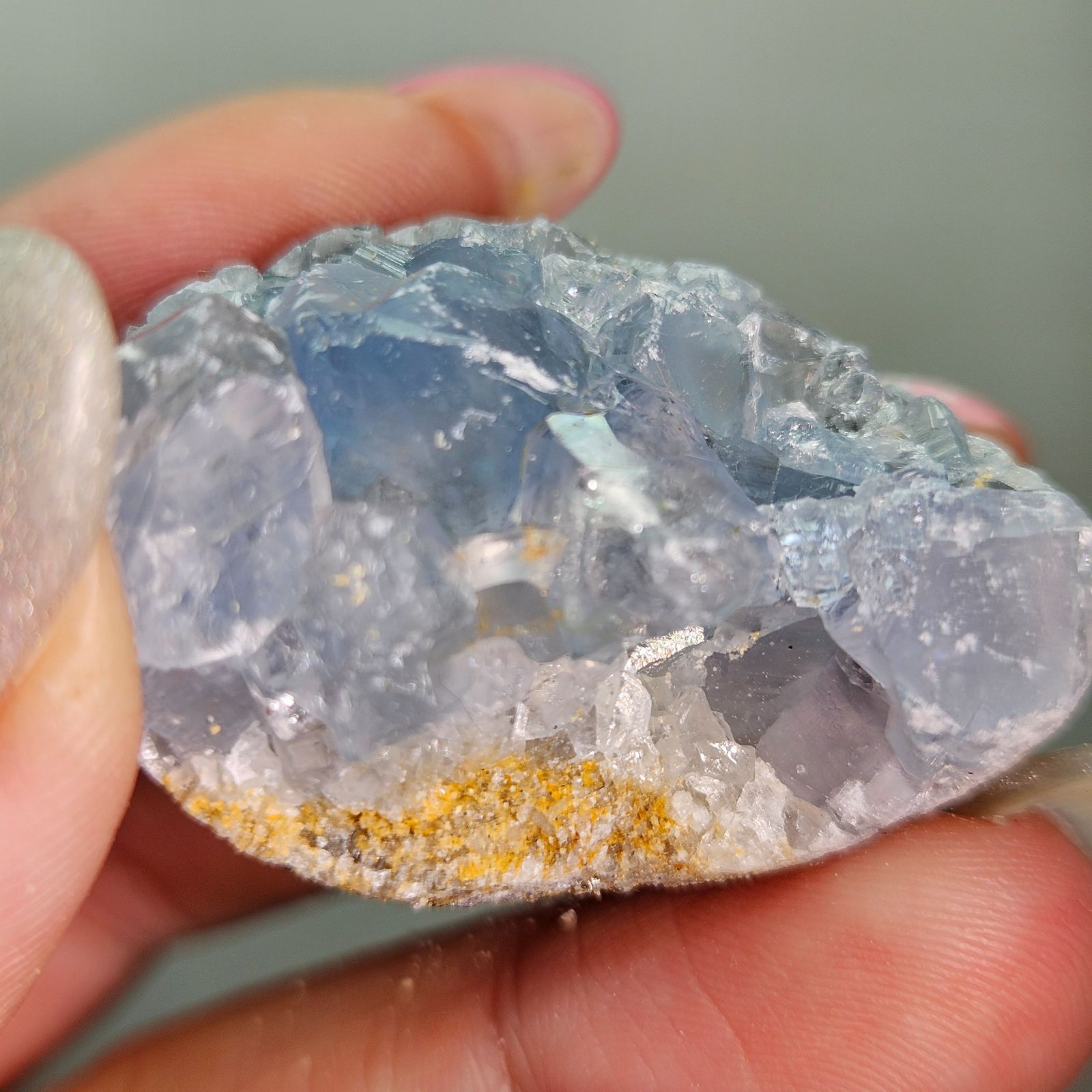 ➁ セレスタイト✨ミニ卵✨原石✨ - メルカリ