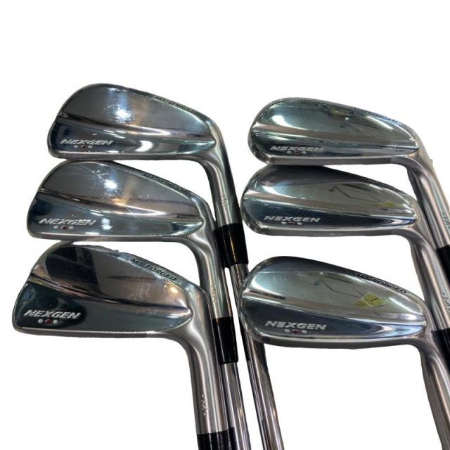 NEXGEN MG FORGED ゴルフ アイアン 6本セット メンズ 右 S NEXGEN（ネクスジェン） ゴルフパートナー ネクストジェン アイアン