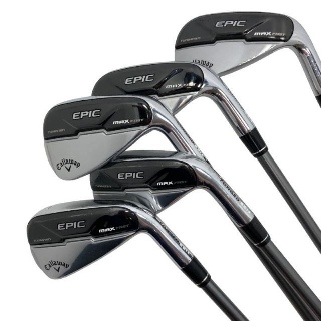 中古】 キャロウェイ EPIC MAX FAST 5S アイアンセット IR 純正特注