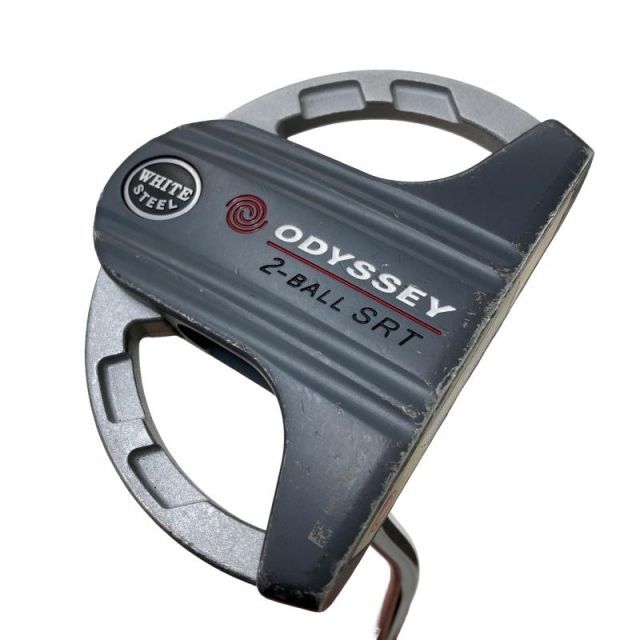 中古】 オデッセイ WHITE STEEL 2・ball SRT 33インチ パター PT
