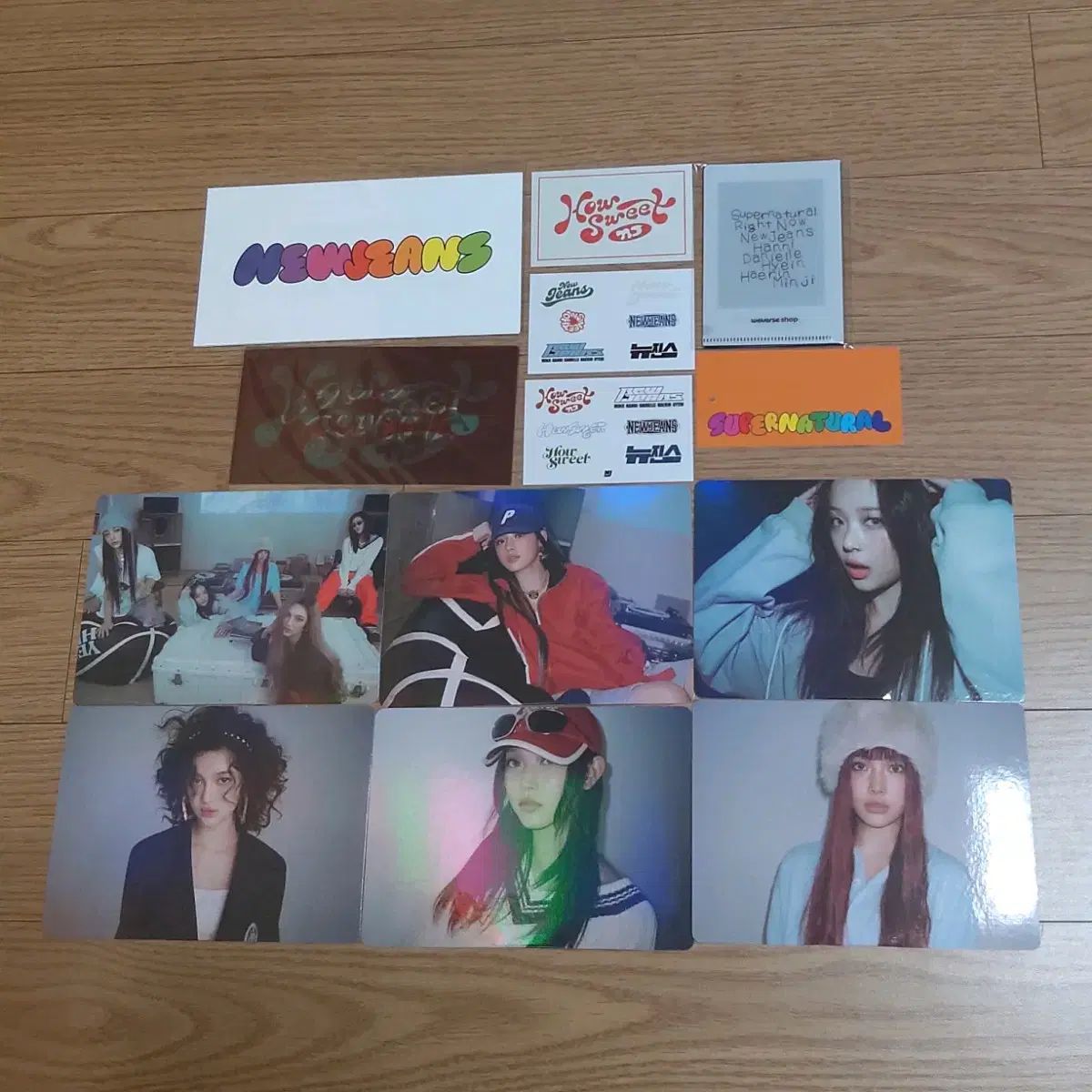 newjeans トレカ セット kpopmerch shopee 特典 newjeans トレカ