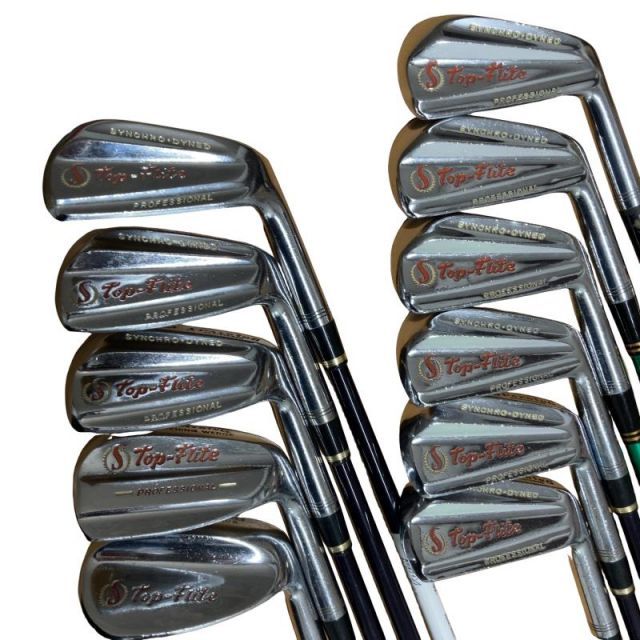 中古】 スポルディング Top Flite 赤トップ 8S アイアンセット IR