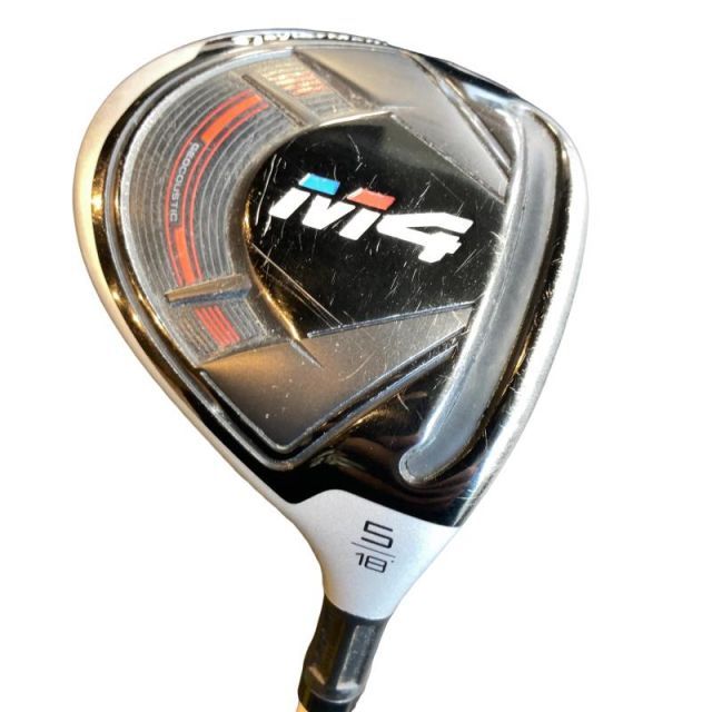 中古】 テーラーメイド M4 5W フェアウェイウッド FW 純正特注シャフト