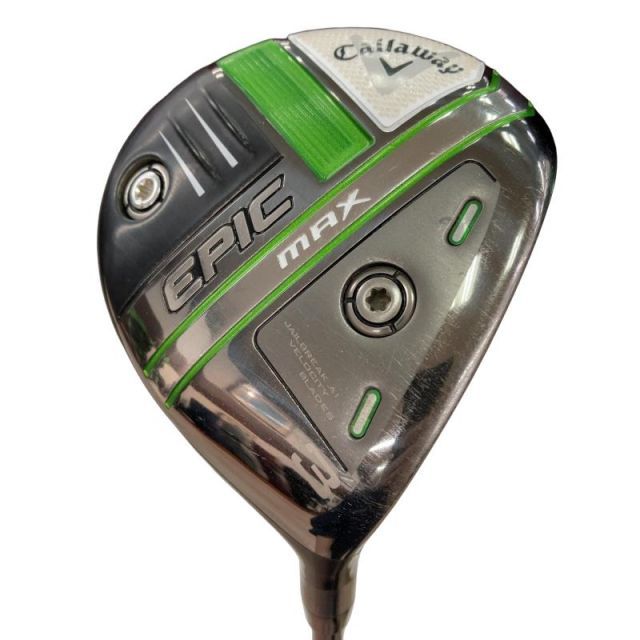 美品　epic max フェアウェイウッド 3W キャロウェイ EPIC MAX 3W フェアウェイウッド FW Diamana 40 本物 for