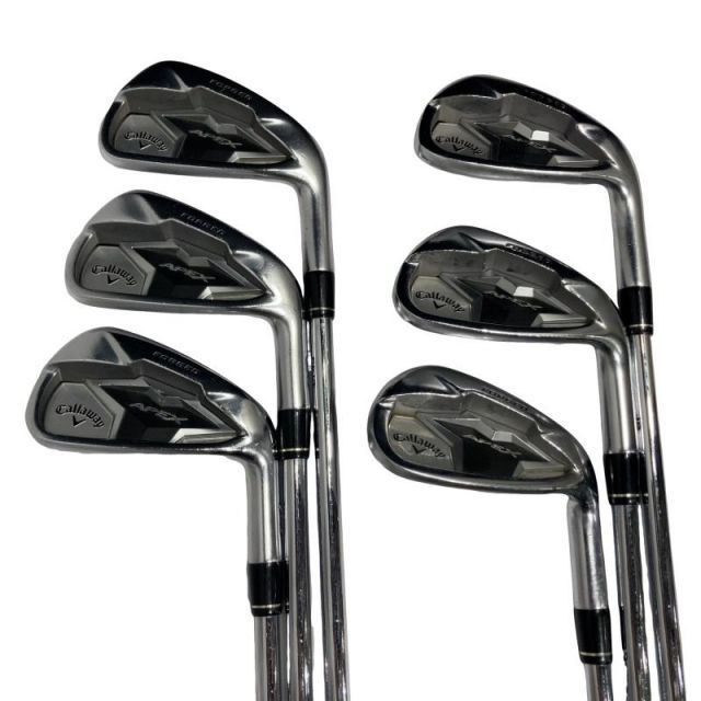 【超レア】キャロウェイAPEX2019NSプロZelos6(リシャフト品) 中古】 キャロウェイ APEX(2019) 6S アイアンセット IR NS PRO ZELOS 8