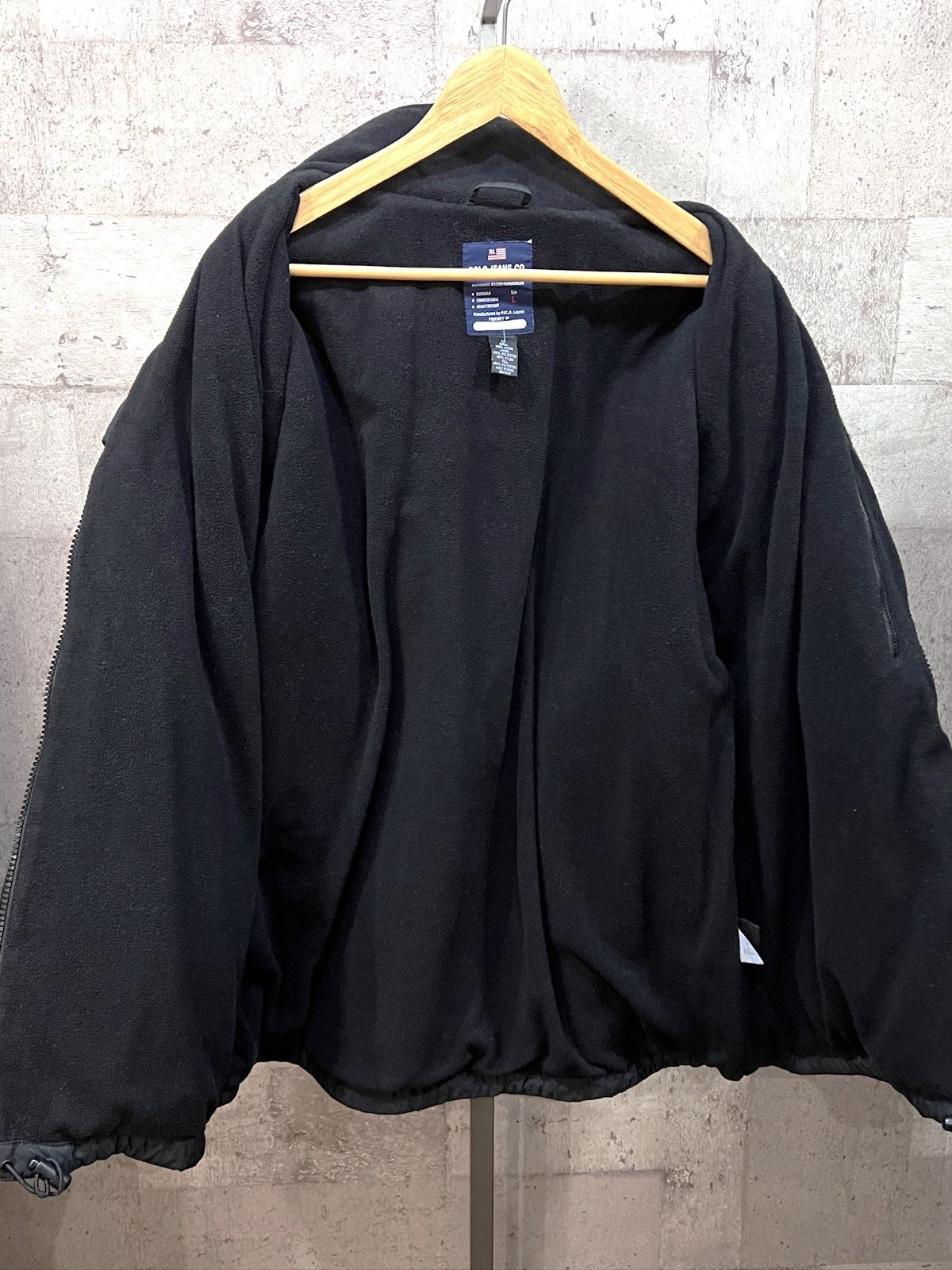 POLO JEANS CO. ナイロンジャケット フリースライニング L ポロ 