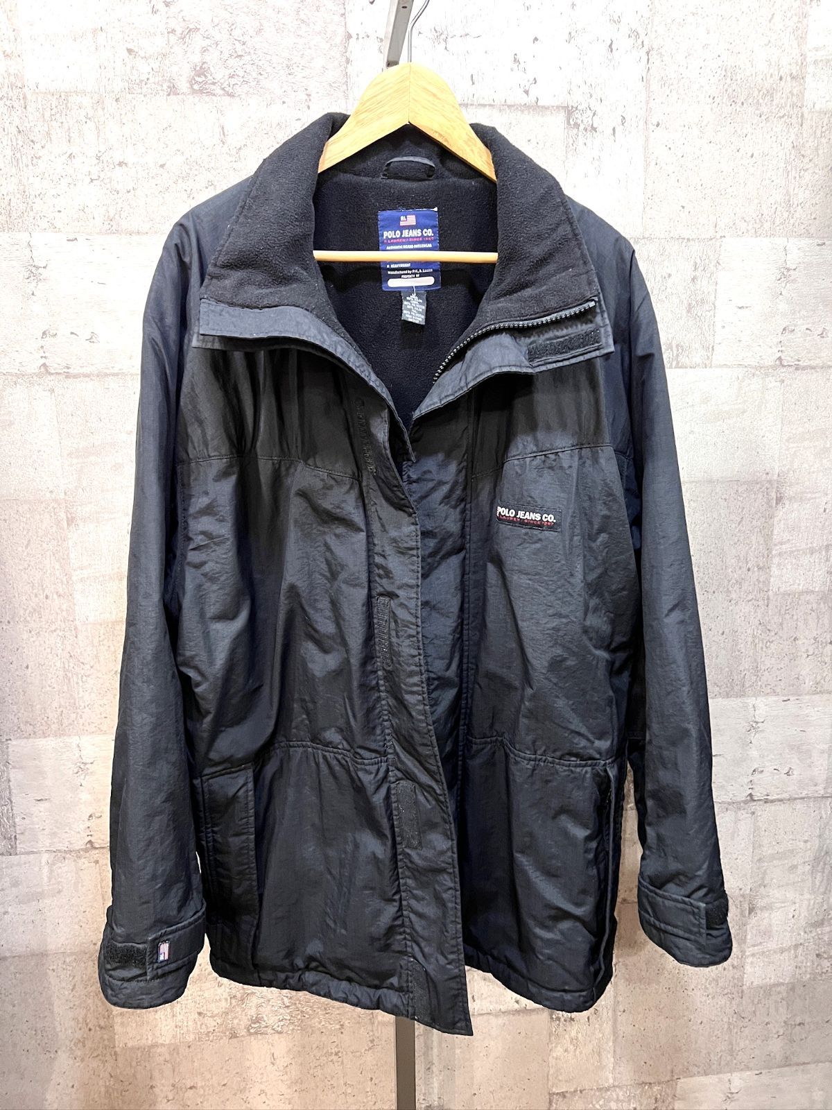 POLO JEANS CO. ナイロンジャケット フリースライニング L ポロ 