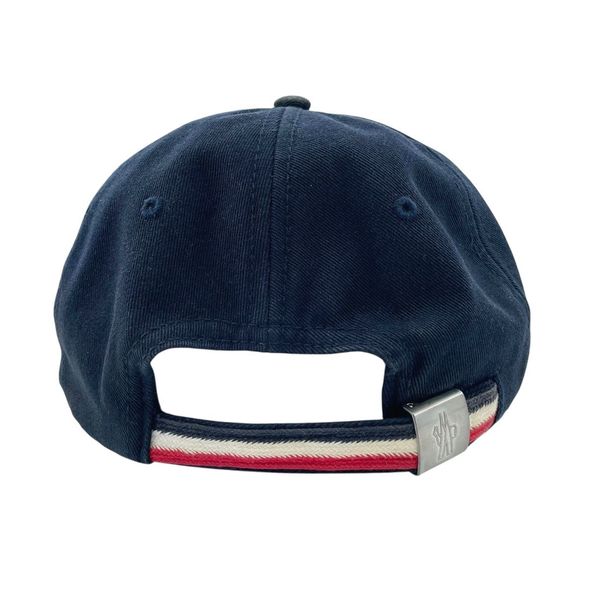 中古】 MONCLER モンクレール ベースボールキャップ ネイビー