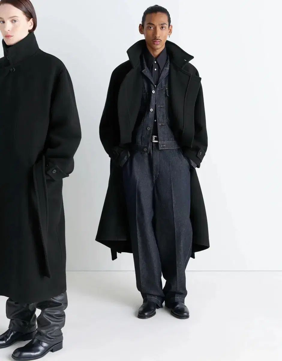 ルメール ラップ コート ブラック xxs 百貨店購入 - メルカリ