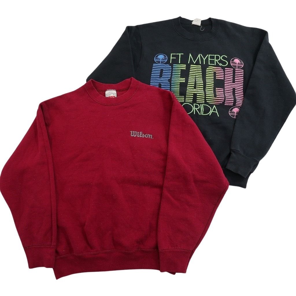 古着卸 まとめ売り USA製 スウェット 7枚セット (メンズ M ) 英文字