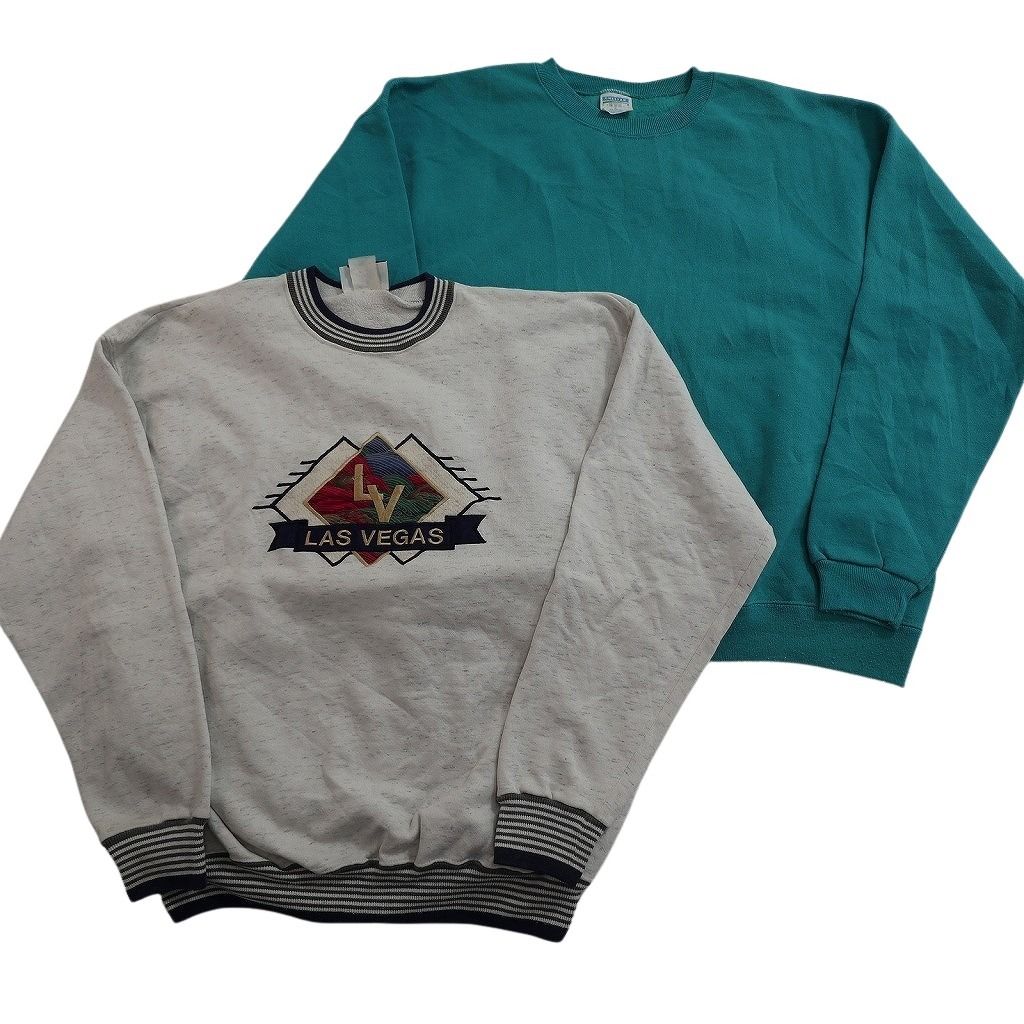 古着卸 まとめ売り USA製 スウェット 7枚セット (メンズ XL ) クルー