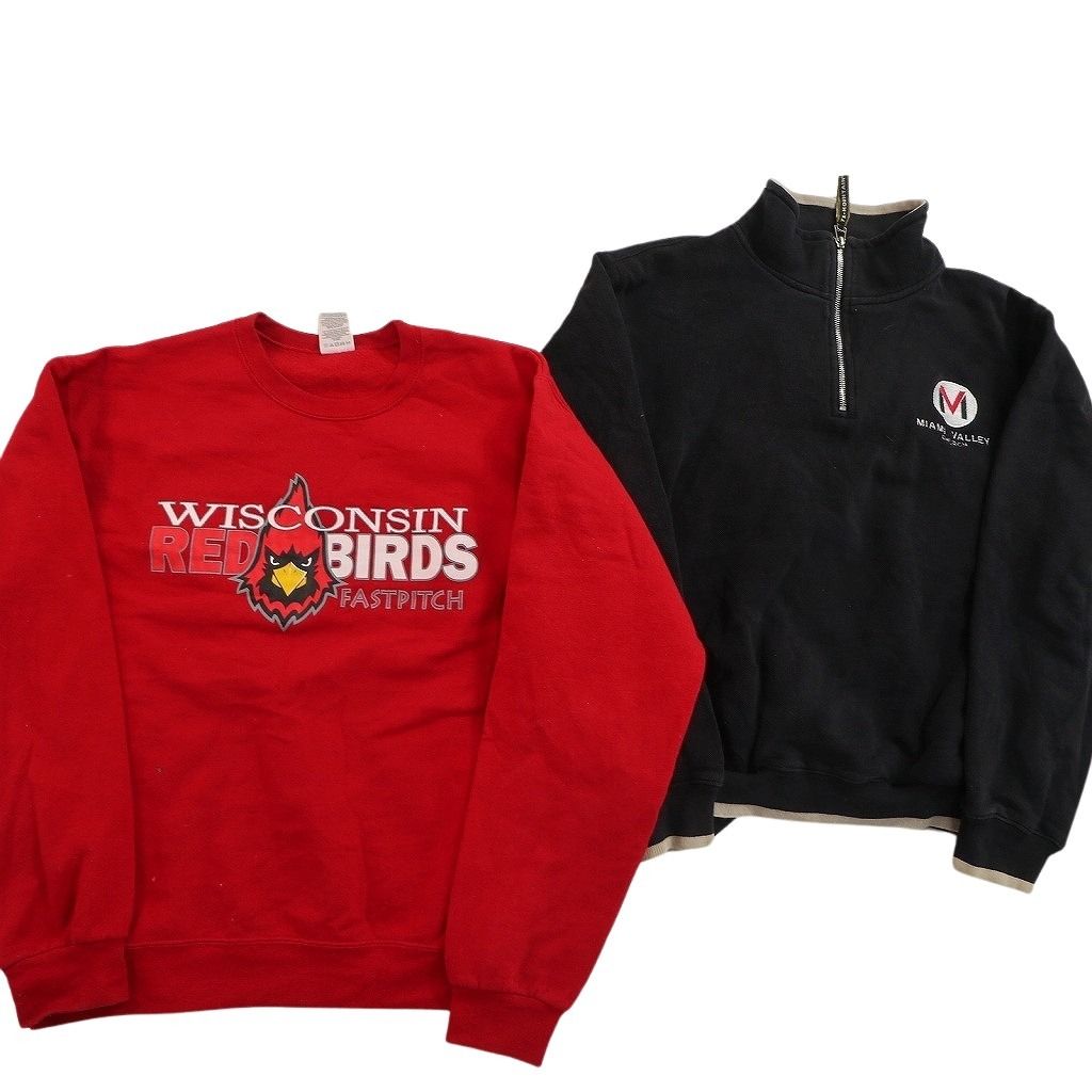 古着卸 まとめ売り カラー スウェット 7枚セット (メンズ S