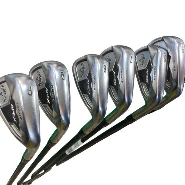 中古】 キャロウェイ APEX(2019) 6S アイアンセット IR Speeder