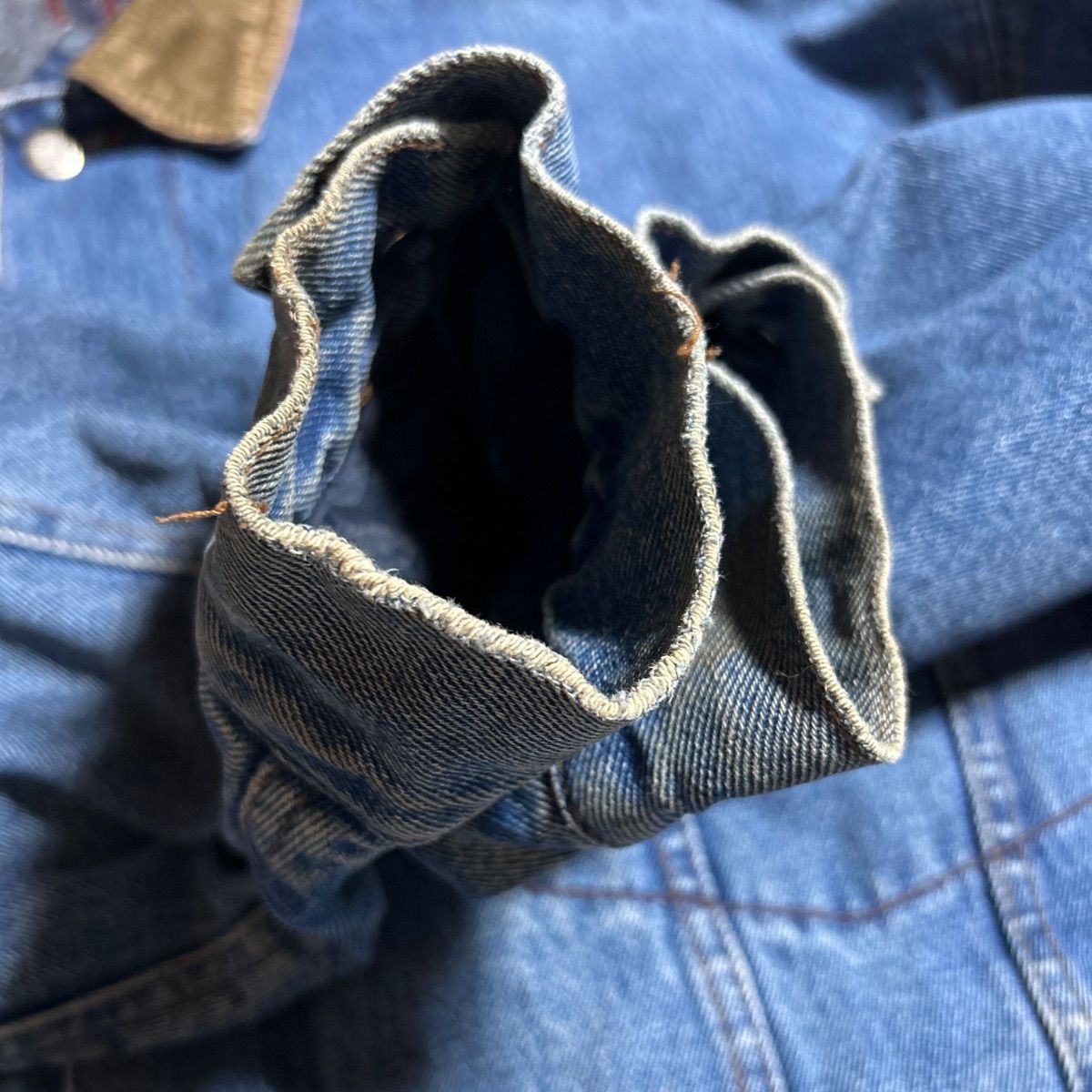 90s//vintage//Wrangler HERO//裏地付きデニムジャケットデニム 