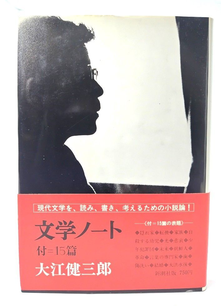 中古】文学ノート 付=15篇/大江健三郎(著)/新潮社 - メルカリ