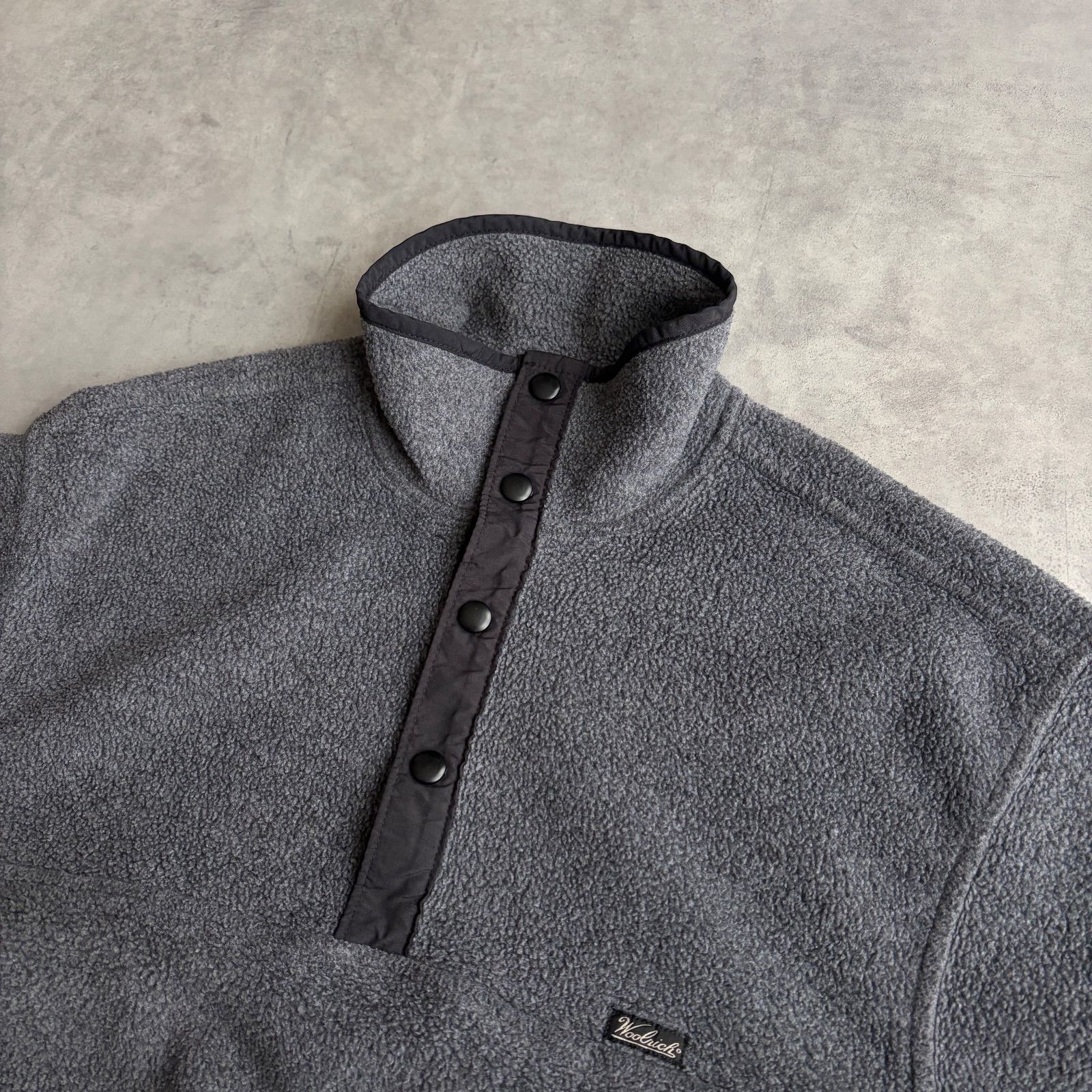 90s/woolrich/ウールリッチ/スナップT/メキシコ製/POLARTEC/ポーラ