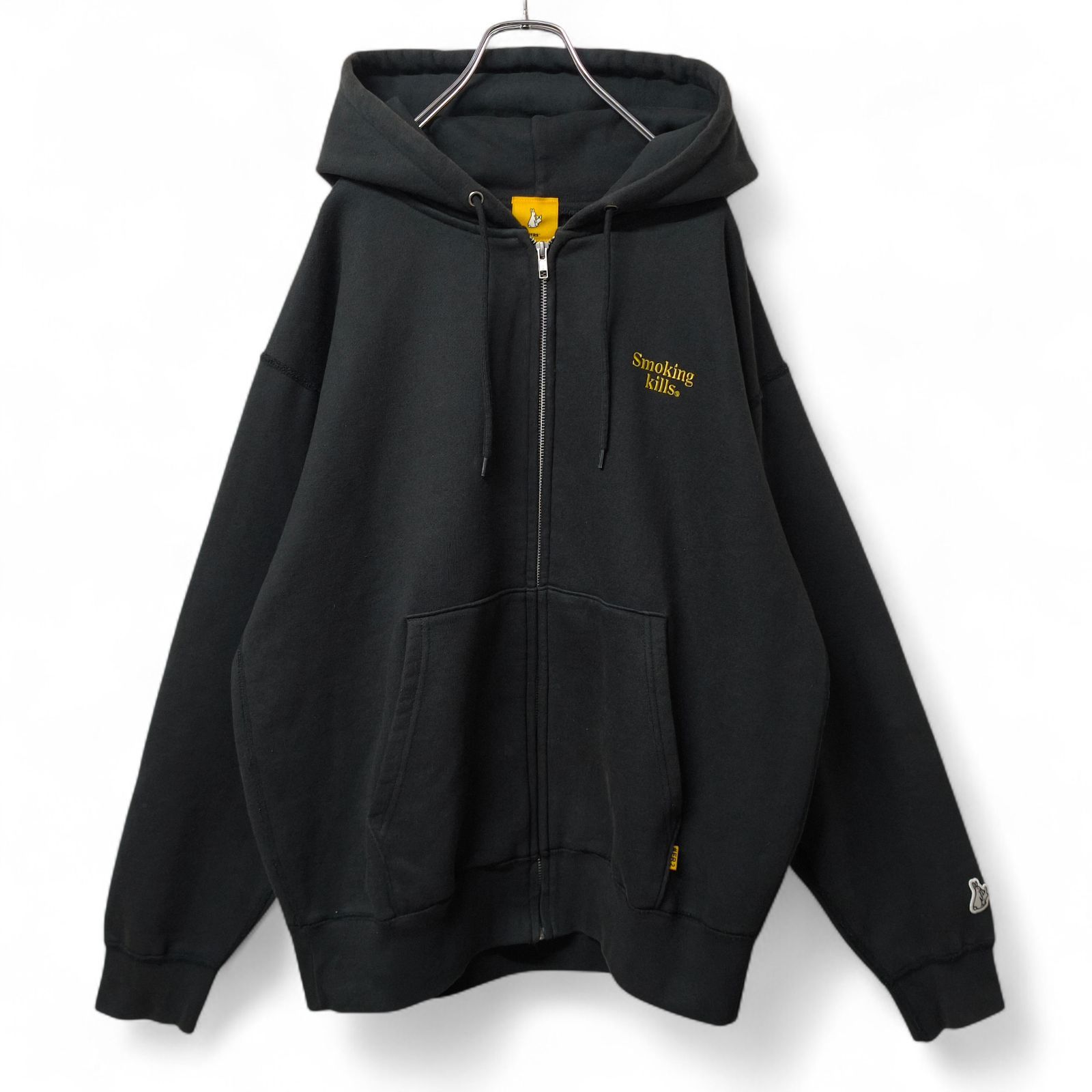 Smoking Angel パーカー FR2 エフアールツー Smoking Angel Zip Hoodie 絵画 スモーキング