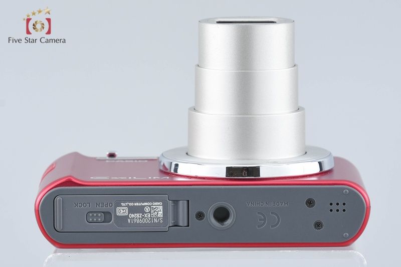 CASIO カシオ 【中古】CASIO カシオ EXILIM EX-ZS240 レッド