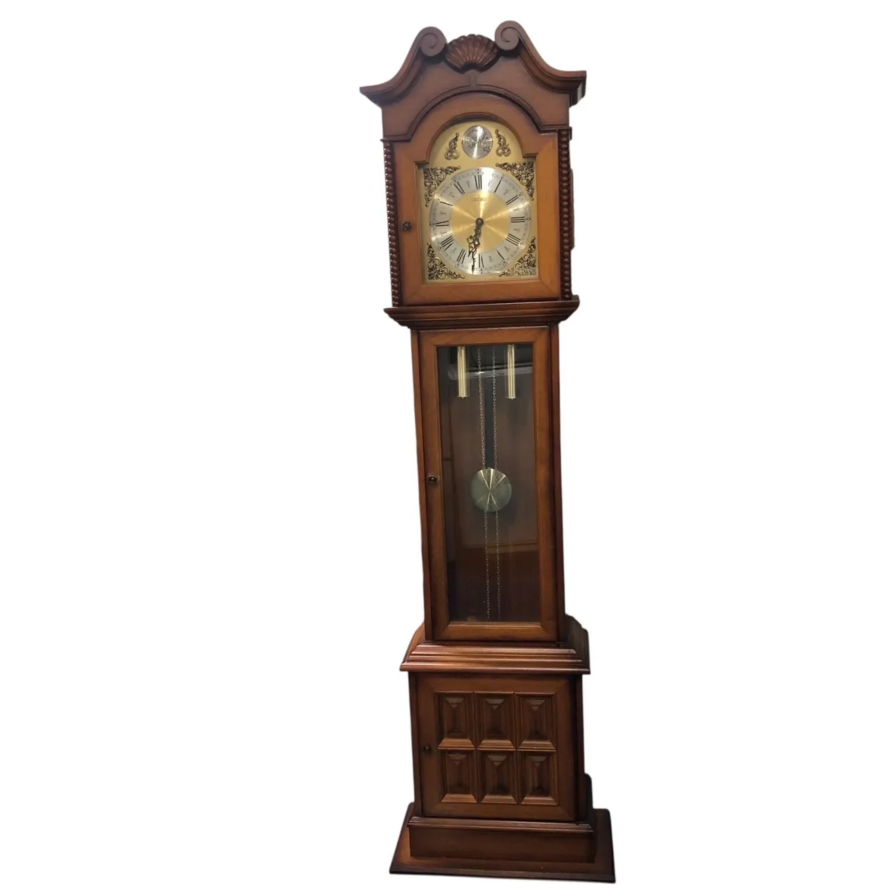 tempus fugit ホールクロック　柱時計 アンティーク調 ホールクロック 柱時計 Tempus Fugit 説明文必読