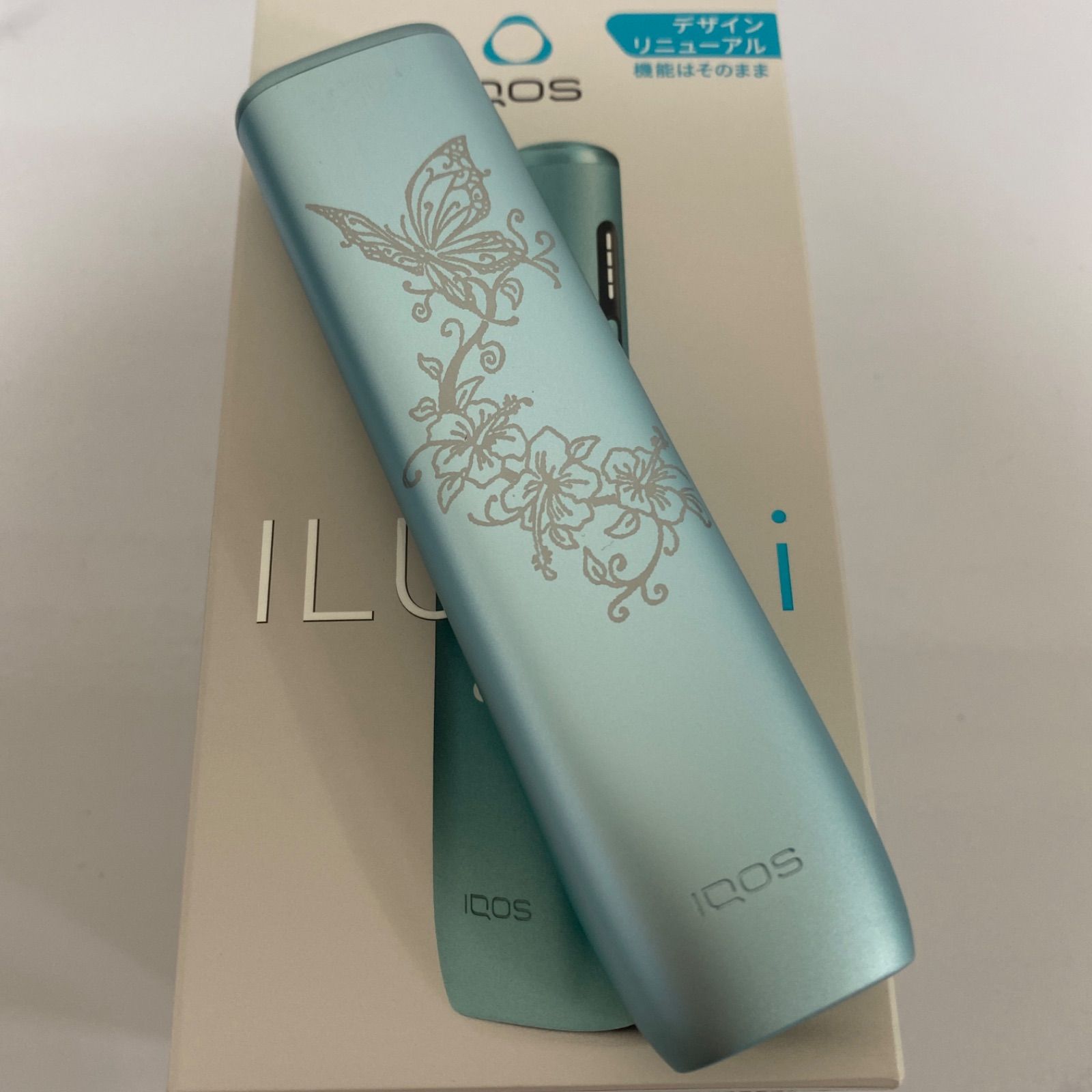 IQOS ILUMA i ONE アイコス イルマ アイ ワン ブルー 蝶 IQOS ILUMA i ONE アイコス イルマ アイ ワン ブルー 蝶