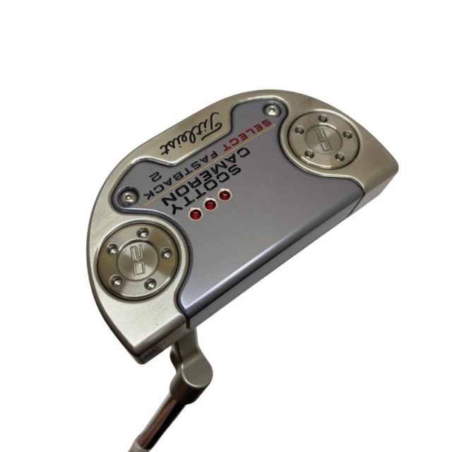 【中古】 タイトリスト SCOTTY CAMERON select FASTBACK 2(2018) 33インチ パター PT スチール (フレックスその他) メンズ 男性用 右利き 右用 Bランク ゴルフクラブ