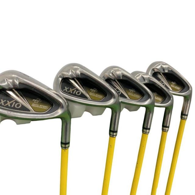中古】 ダンロップ XXIO(2014) 5S(イエロー) アイアンセット IR XXIO