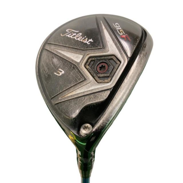 中古】 タイトリスト 915 F 3W(15°) フェアウェイウッド FW リシャフト