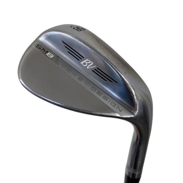 【中古】 タイトリスト VOKEY SPIN MILLED SM8 ツアークロム 58/14K ウェッジ WG Dynamic Gold (フレックスS) メンズ 男性用 右利き 右用 Dランク ゴルフクラブ