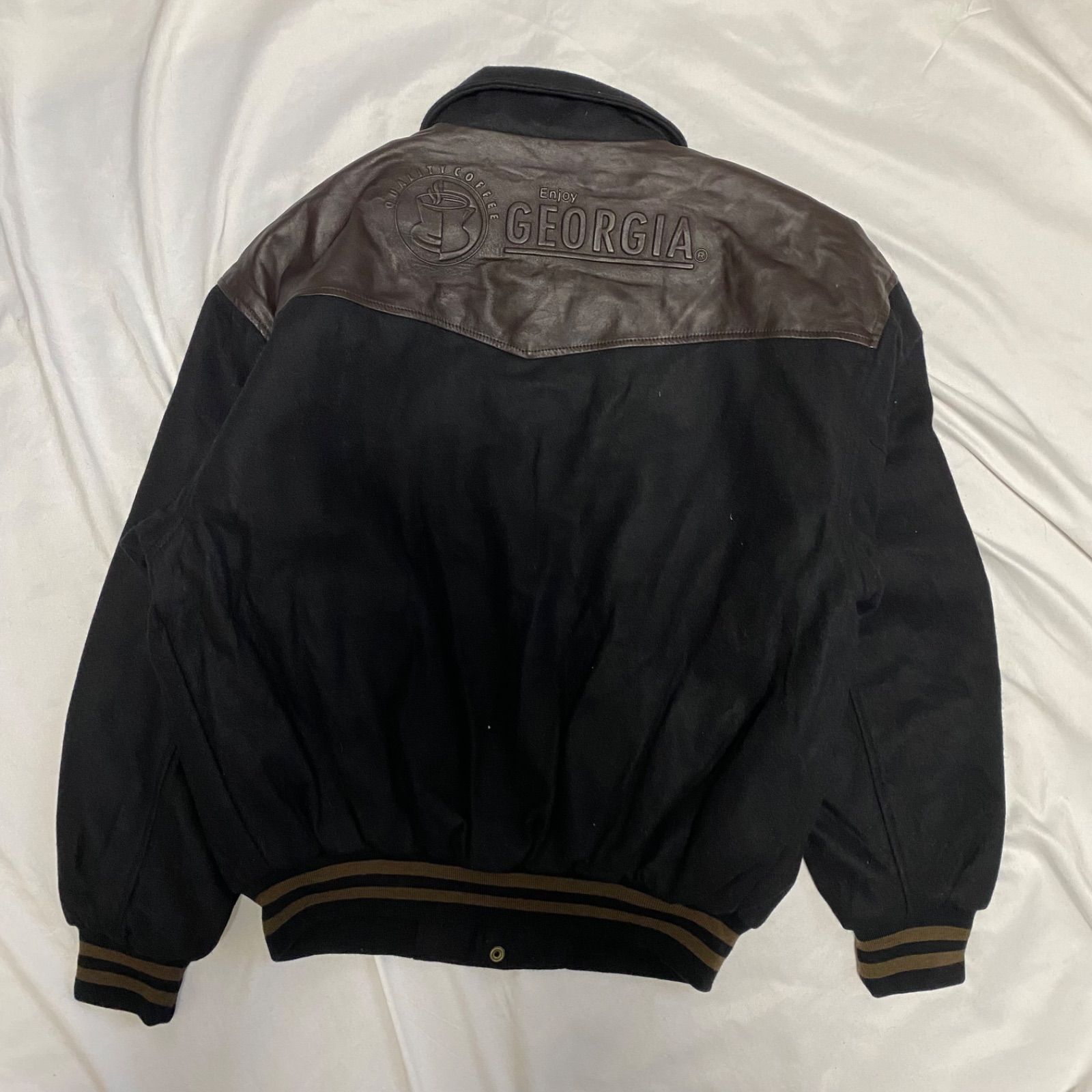 非売品】 90s ジョージア GEORGIA スタジャン ジャケット 羊皮 - メルカリ