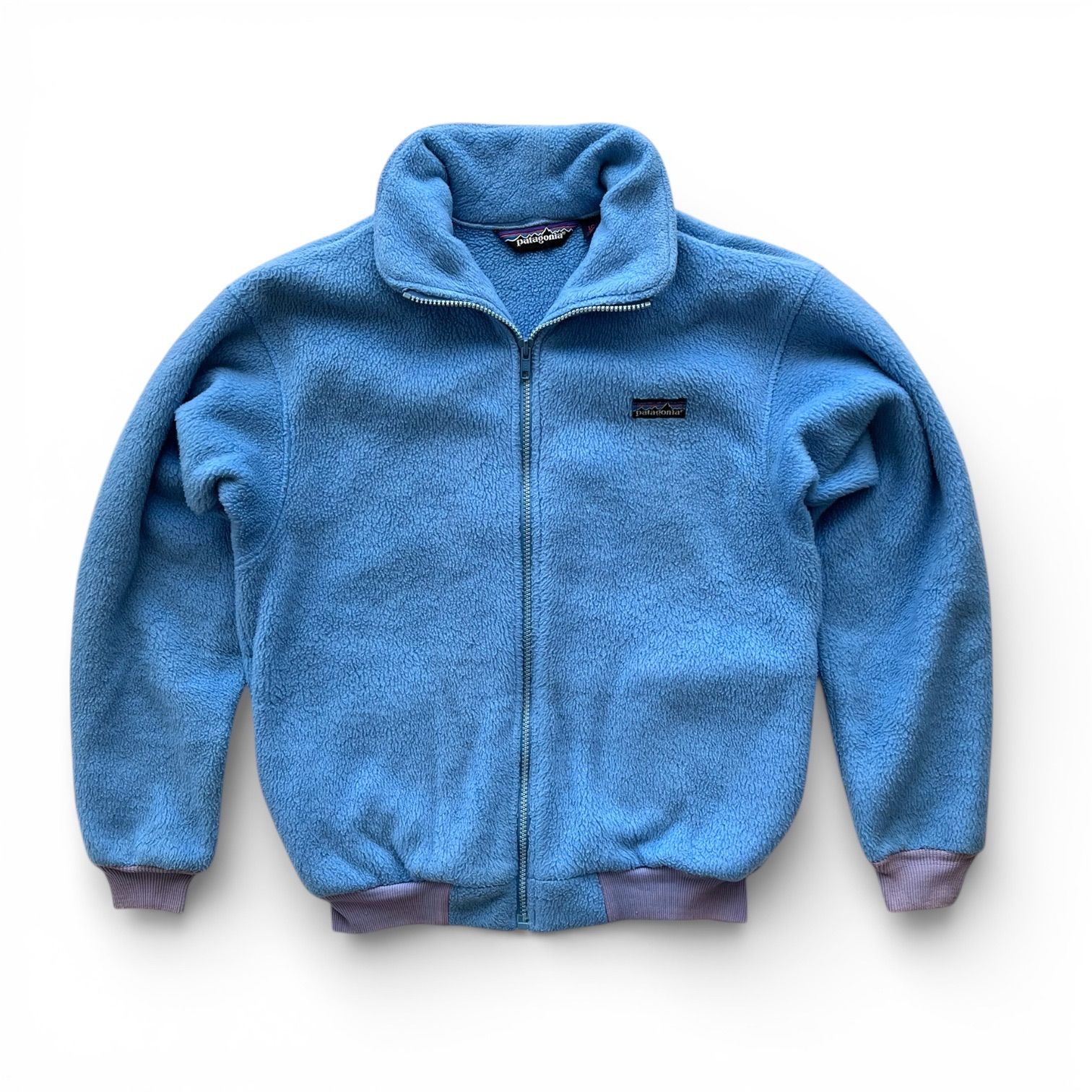 Patagonia フリースジャケット 青ビンテージコレクション80年代三角 