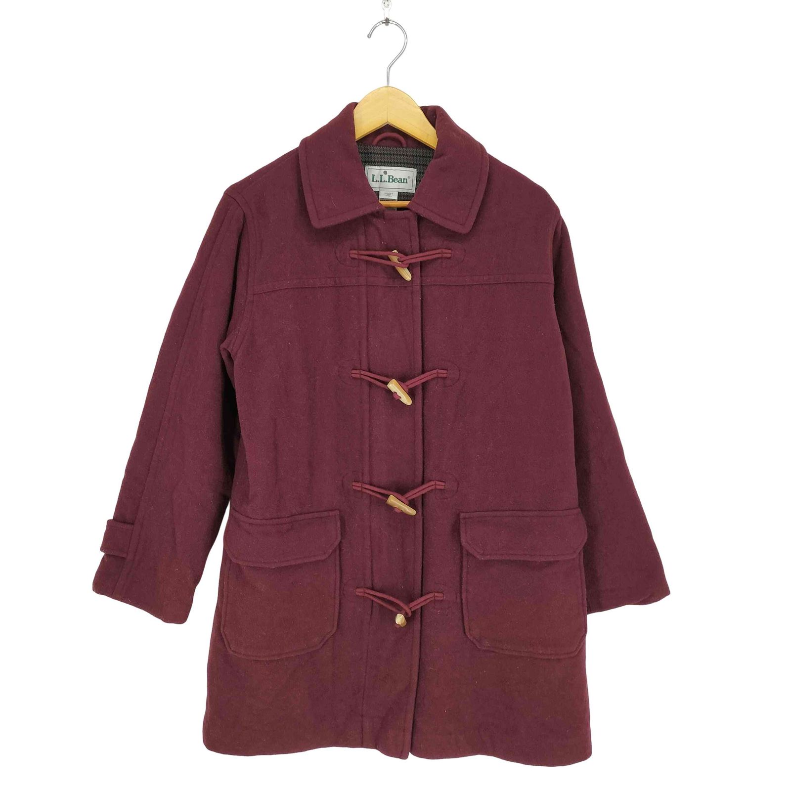 エルエルビーン L.L.Bean 90s- cashmere カシミヤ混ジップダッフル 