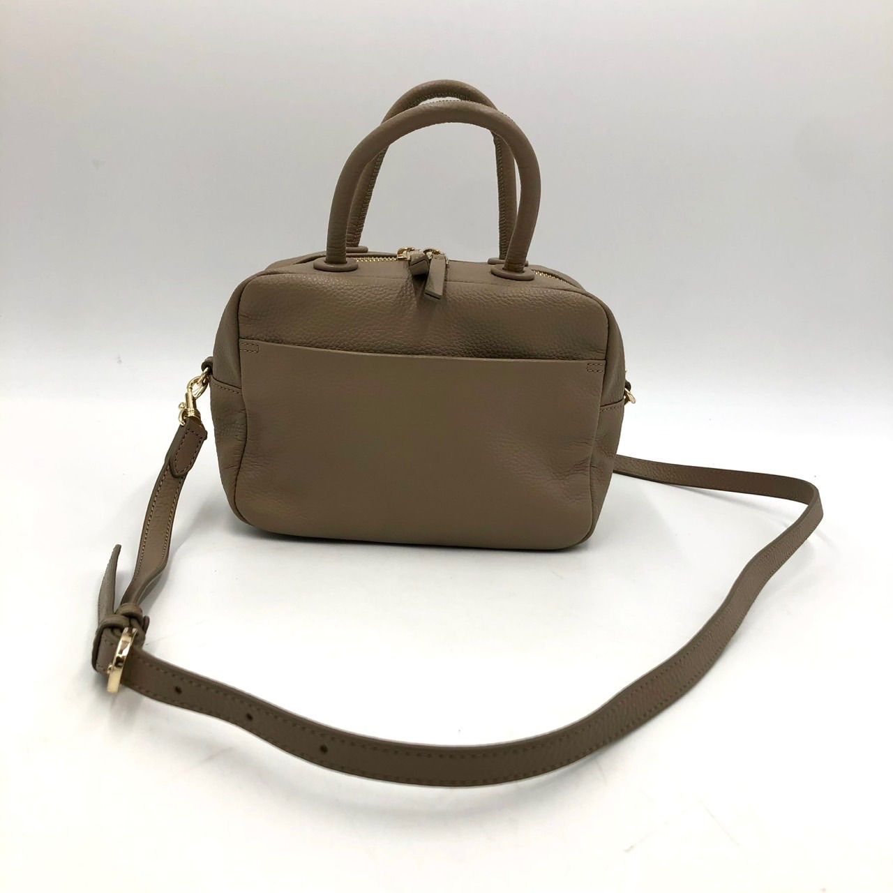 美品】ランバン LANVIN レザー 2way ショルダーバッグ ハンドバッグ 