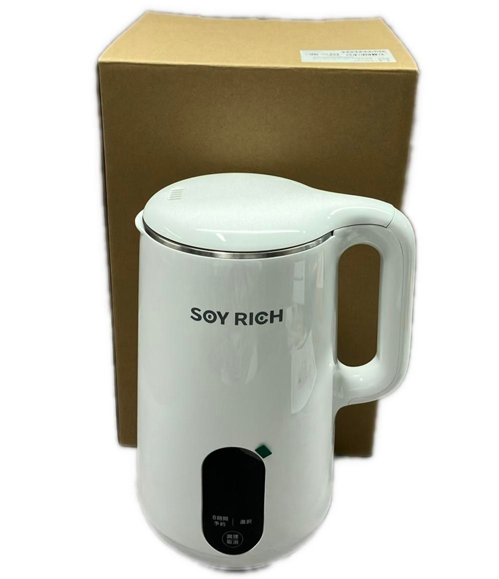 美品 ショップジャパン 完全豆乳メーカー ソイリッチ DJ10B-P27E