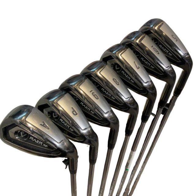 中古】 キャロウェイ RAZR XF 8S(5I-SW) アイアンセット IR NS PRO