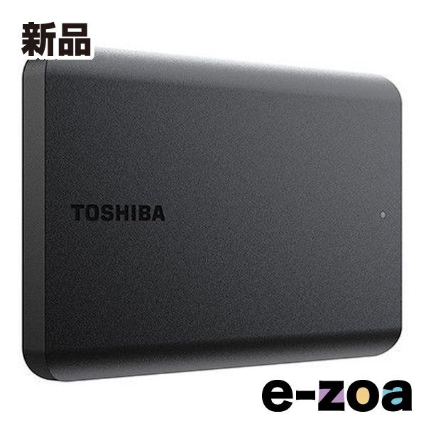  TOSHIBA  東芝 ポータブル 外付ハードディスク CANVIO BASICS  1TB/USB3.2 Gen 1対応/ブラック HDTB510AK3AA (2563025) HDD・ハードディスクドライブ
