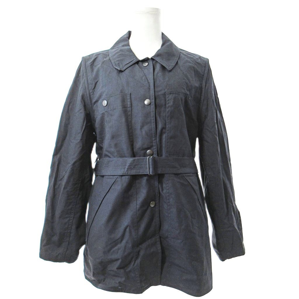 ルメール　ユニクロ　コート　ネイビー ユニクロ ルメール LEMAIRE フーデッドコート ネイビー｜Yahoo!フリマ