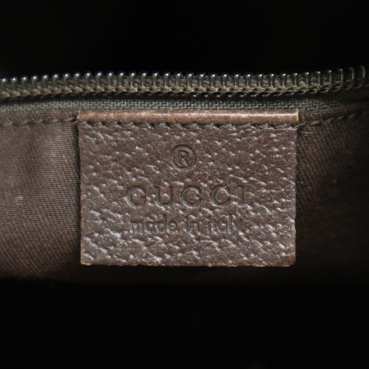 GUCCI グッチ GGキャンバス ハーフムーン ワンショルダーバッグ 斜め